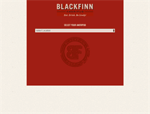 Tablet Screenshot of blackfinnameripub.com